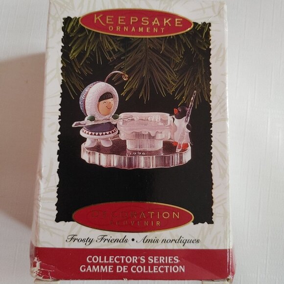CUTE Hallmark Frosty Friends Collector's Series Keepsake Ornament w/Box - Picture 2 of 7